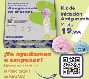 Oferta de Milbby - Kit De Iniciacion Amigurumis en Milbby
