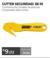 Oferta de Cutter Seguridad. Sk-10 por 9,02€ en Ferbric