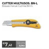 Oferta de Cutter Multiusos. Bn-l por 7,41€ en Ferbric