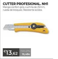 Oferta de Cutter Profesional. Nh1 por 13,62€ en Ferbric