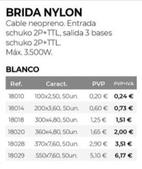 Oferta de Brida Nylon por 0,2€ en Ferbric