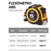 Oferta de Flexómetro Abs por 5,25€ en Ferbric