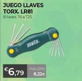 Oferta de Juego Llaves Torx por 6,79€ en Ferbric