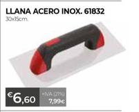 Oferta de Llana Acero Inox. 61832 por 6,6€ en Ferbric