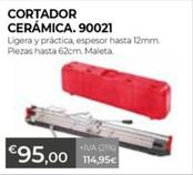 Oferta de Cortador Cerámica. 90021 por 95€ en Ferbric