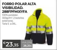 Oferta de Forro Polar Alta Visibilidad. 288fpfmixyfa por 23,35€ en Ferbric