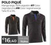 Oferta de Polo - Piqué por 16,4€ en Ferbric
