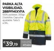 Oferta de Parka Alta Visibilidad. 288pfmixyfa por 39,19€ en Ferbric