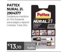 Oferta de Pattex - Nural 21. 2904377 por 13,1€ en Ferbric