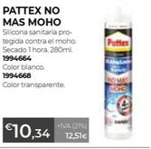 Oferta de Pattex - No Mas Moho por 10,34€ en Ferbric