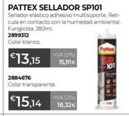 Oferta de Pattex - Sellador Sp101 por 13,15€ en Ferbric