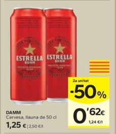 Oferta de Damm - Cerveza por 1,25€ en Caprabo