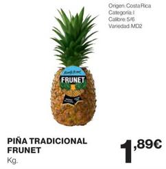 Oferta de Frunet - Pina Tradicional por 1,89€ en Hipercor