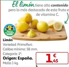 Oferta de Limón por 1,45€ en Alcampo