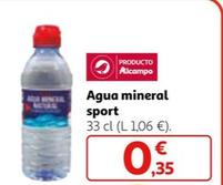 Oferta de Alcampo - Agua Mineral Sport por 0,35€ en Alcampo