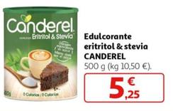 Oferta de Canderel - Edulcorante Eritritol & Stevia por 5,25€ en Alcampo