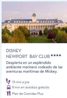Oferta de Disney - Newport Bay Club en Nautalia Viajes