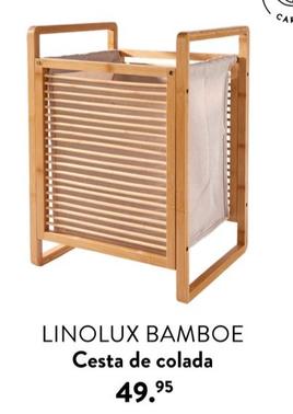 Oferta de Linolux Bamboe Cesta De Colada por 49,95€ en Casa
