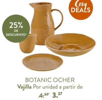 Oferta de Botanic Ocher - Vajilla De Postre por 3,37€ en Casa