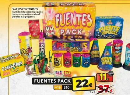 Oferta de Fuentes - Varios Contenidos por 22€ en Petardos CM
