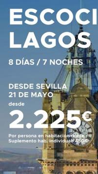 Oferta de Ndalucia Viaja - Escocia: Castillos, Lagos Y Tierras Altas por 2225€ en Halcón Viajes
