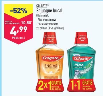 Oferta de Colgate - Enjuague Bucal por 4,99€ en ALDI
