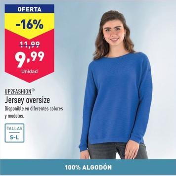 Oferta de Up2Fashion - Jersey Oversize por 9,99€ en ALDI