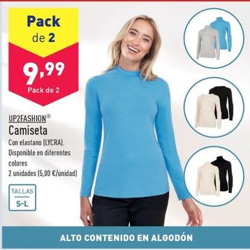 Oferta de Up2Fashion - Camiseta por 9,99€ en ALDI