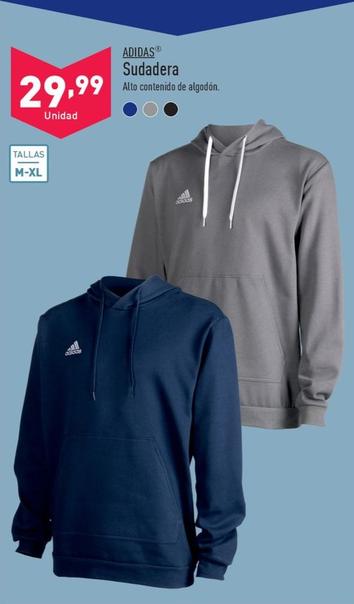 Oferta de Adidas - Sudadera por 29,99€ en ALDI
