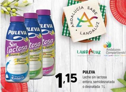 Oferta de Puleva - Leche Sin Lactoza Entera por 1,15€ en Coviran