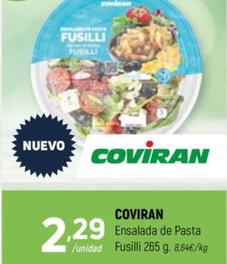 Oferta de Coviran - Ensalada De Pasta / Fusilli por 2,29€ en Coviran