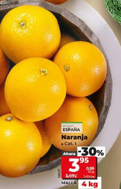 Oferta de Naranja por 3,95€ en Dia