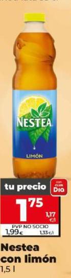 Oferta de Nestea - Con Limon  por 1,75€ en Dia