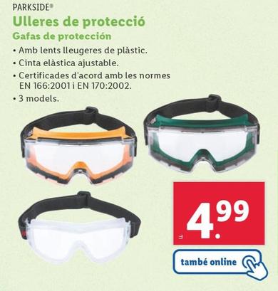 Oferta de Parkside - Gafas De Protección por 4,99€ en Lidl