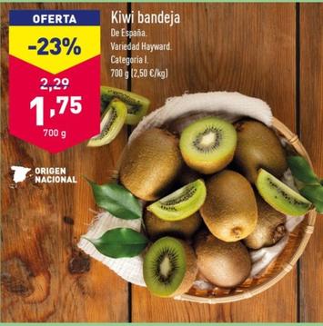 Oferta de Kiwi Bandeja por 1,75€ en ALDI
