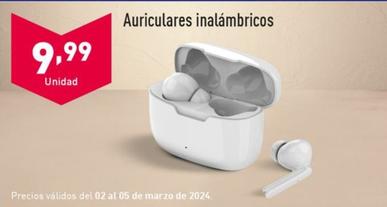 Oferta de Auriculares Inalambricos por 9,99€ en ALDI