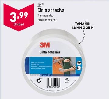 Oferta de 3m - Cinta Adhesiva por 3,99€ en ALDI