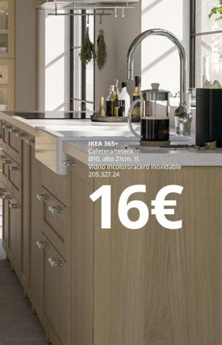 Oferta de Ikea - Cafetera por 16€ en IKEA