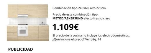 Oferta de Ikea - Mueble Cocina por 1109€ en IKEA