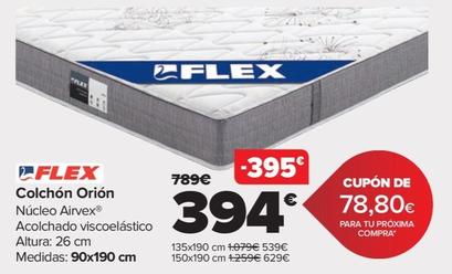 Oferta de Flex - Colchón Orión por 394€ en Carrefour
