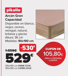 Oferta de Pikolin - Arcón Gran Capacidad por 529€ en Carrefour