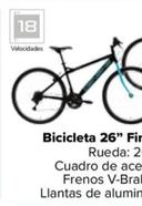 Oferta de Bicicleta 26" First por 179€ en Carrefour