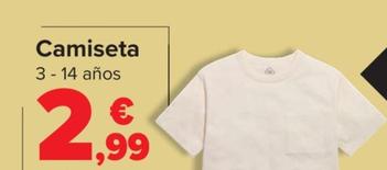 Oferta de Tex - Camiseta por 2,99€ en Carrefour