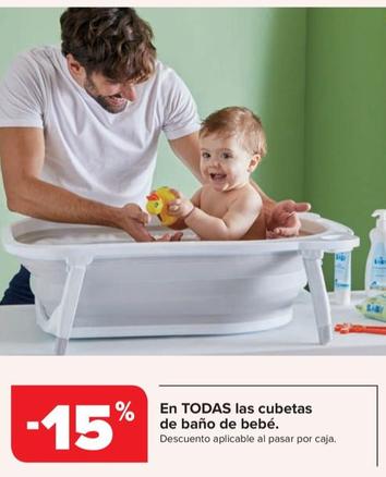 Oferta de En Todas Las Cubetas De Baño De Bebé en Carrefour
