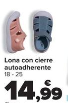 Oferta de Lona Con Cierre Autoadherente por 14,99€ en Carrefour