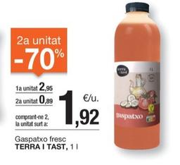 Oferta de Terra I Tast - Gaspatxo Fresc  por 2,95€ en BonpreuEsclat