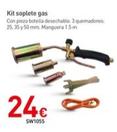 Oferta de Kit Soplete Gas por 24€ en Mi Bricolaje