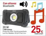 Oferta de Con Altavoz Bluetooth por 25€ en Mi Bricolaje