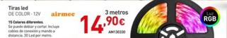 Oferta de Airmec - Tiras Led por 14,9€ en Mi Bricolaje