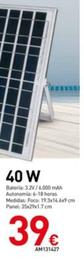Oferta de Airmec - Foco Solar por 39€ en Mi Bricolaje